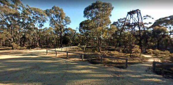 Red White and Blue Mine Camping Area