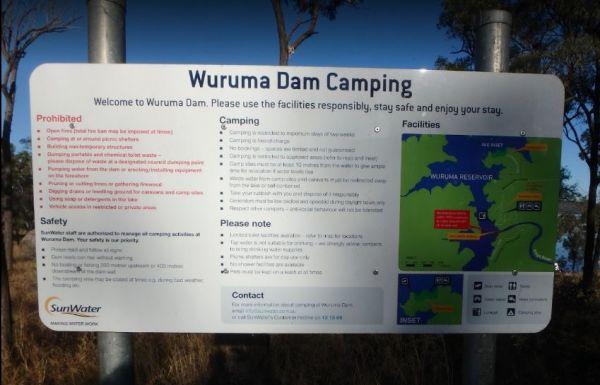 Wuruma Dam Rest Area 14 Day Limit