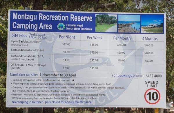 Montagu Camping Area