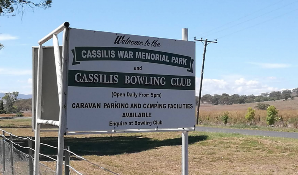Cassilis War Memorial Park Camping Area