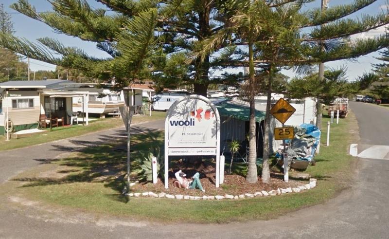 Wooli cheap caravan park